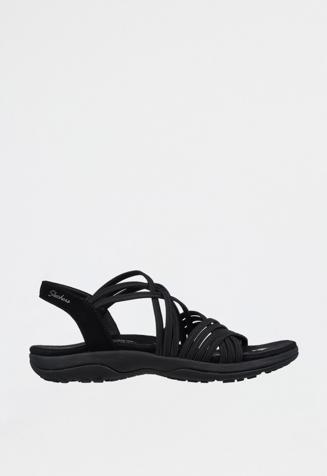 Sandalia mujer Skechers 163185 Reggae Slim Sunnyside vegana – comodidad Stretch Fit® y amortiguación Memory Foam™