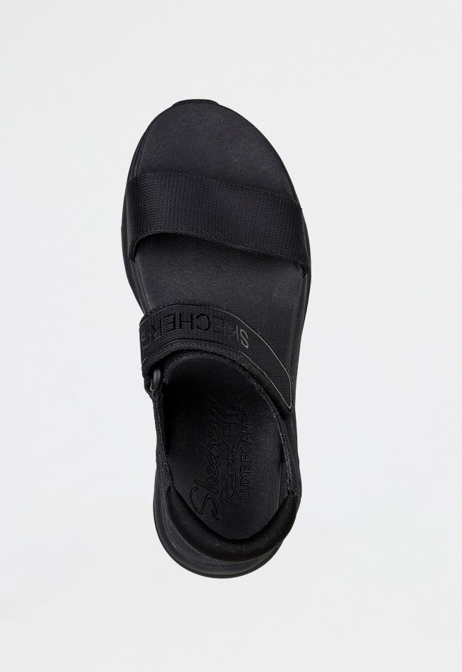 Sandalia deportiva mujer Skechers D’Lux Walker New Block 119226 – Relaxed Fit® con plantilla Luxe Foam® y amortiguación