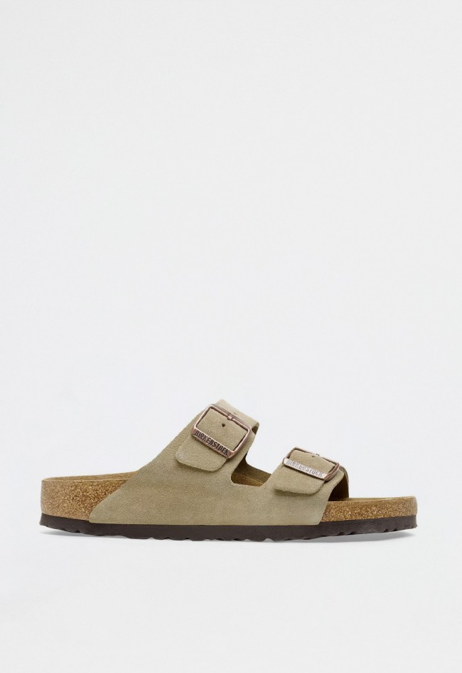 Sandalia de hombre Birkenstock Arizona LEVE 0051463 taupe con diseño anatómico y estilo natural
