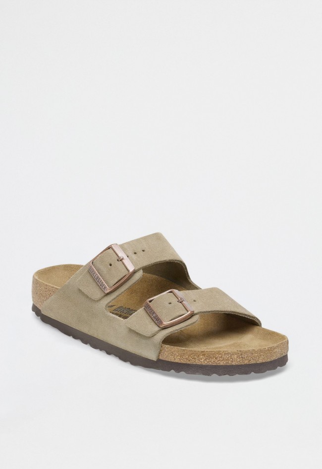 Sandalia de hombre Birkenstock Arizona LEVE 0051463 taupe con diseño anatómico y estilo natural