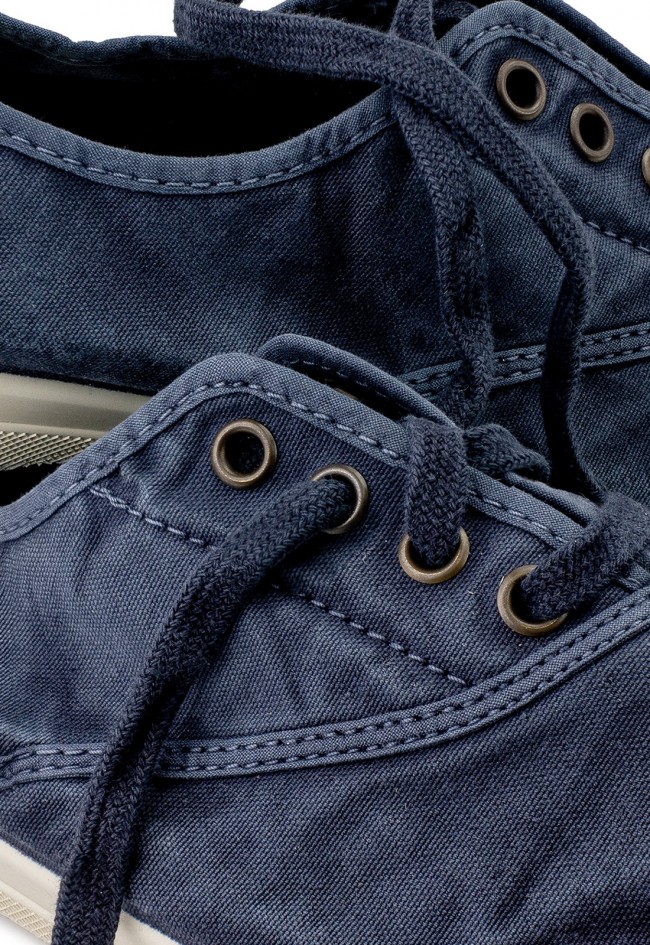 Zapatillas de lona ecológicas de hombre marino Natural World 3102e