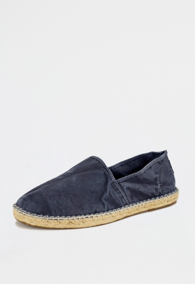 Alpargata de hombre Natural World Old Trébol de algodón natural con suela de yute y estilo veraniego