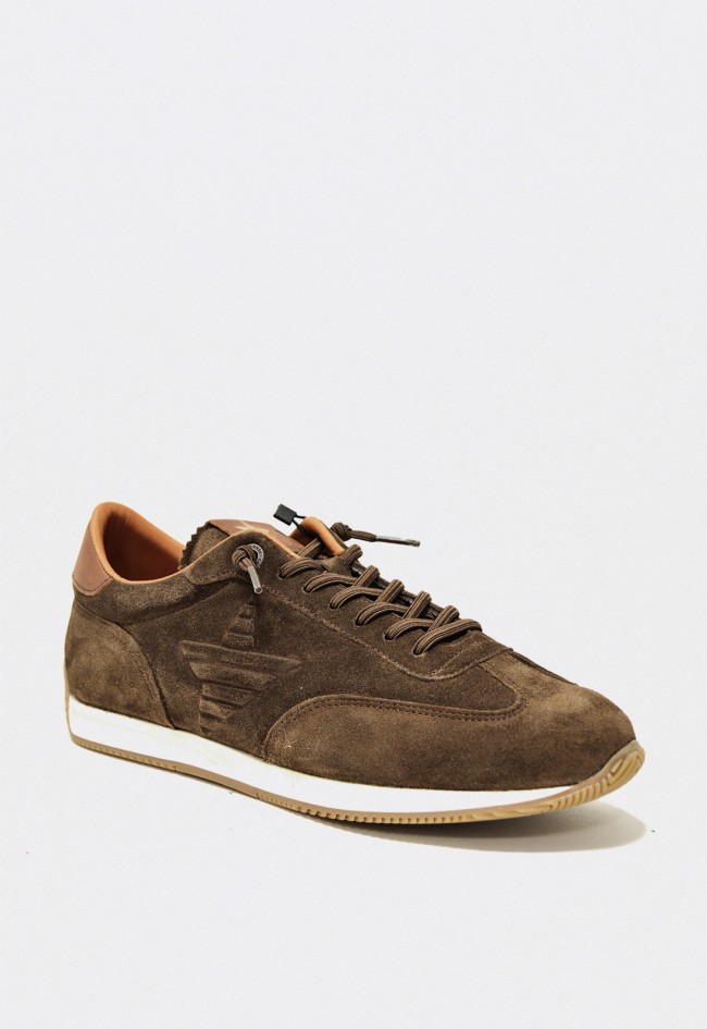 Zapatillas Cetti hombre serraje marrón estilo urbano Cetti c-1381