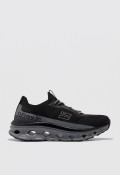 Zapatillas de mujer D.Franklin Aero Black/Grey – deportivas urbanas ligeras y transpirables