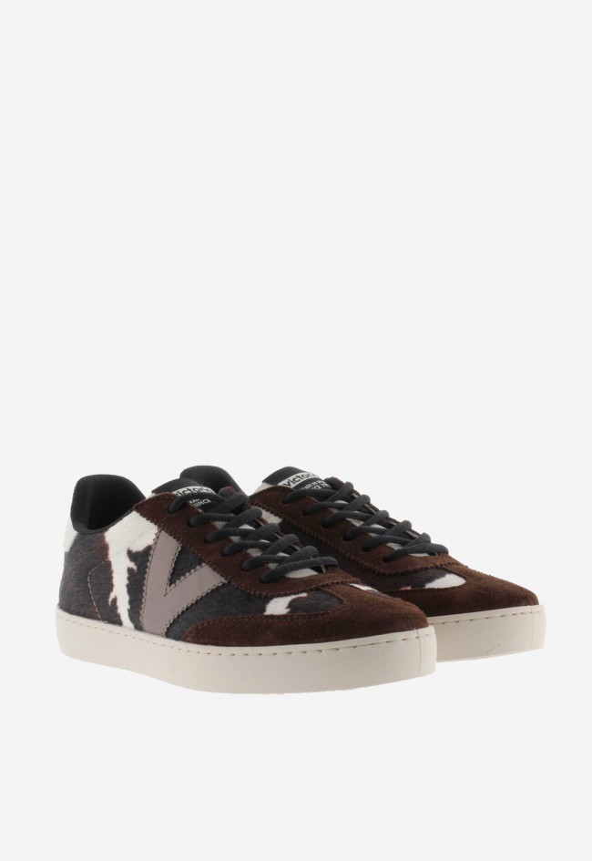 Zapatillas mujer Victoria Berlín ciclista animal print & metal – Made in Spain