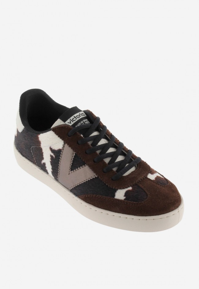 Zapatillas mujer Victoria Berlín ciclista animal print & metal – Made in Spain