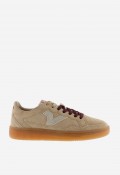 Zapatillas unisex Victoria Smash-Suede estilo vintage en serraje con suela caramelo