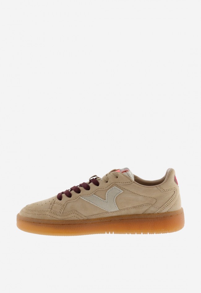 Zapatillas unisex Victoria Smash-Suede estilo vintage en serraje con suela caramelo