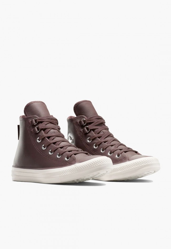 Zapatillas Converse Chuck Taylor All Star Protect Cuero Mujer – sneakers altas impermeables con forro cálido