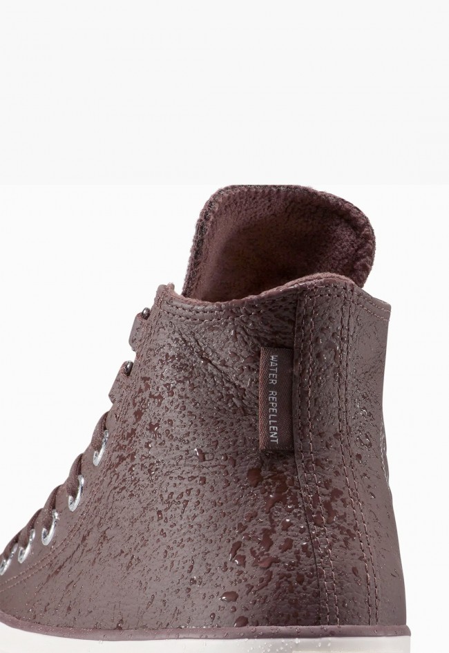 Zapatillas Converse Chuck Taylor All Star Protect Cuero Mujer – sneakers altas impermeables con forro cálido