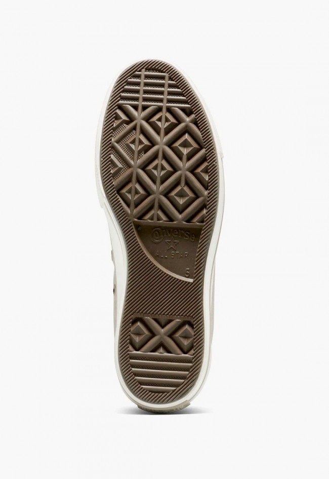 Converse Chuck Taylor All Star Lift Mujer A12966C Beige – sneakers de ante con plataforma