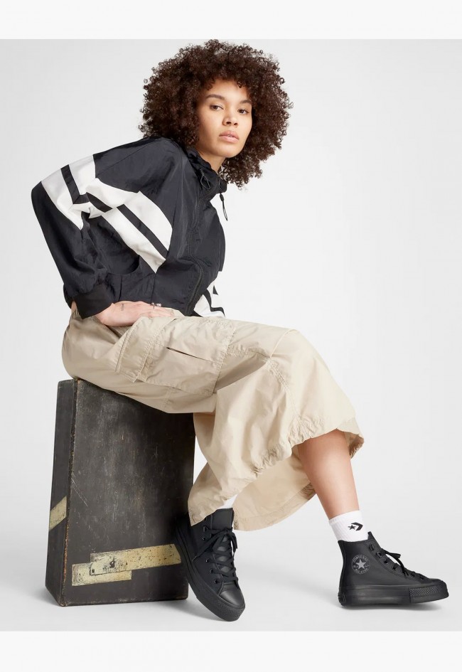 Converse Chuck Taylor Lift Leather Utility Mujer Black – plataformas urbanas para el invierno