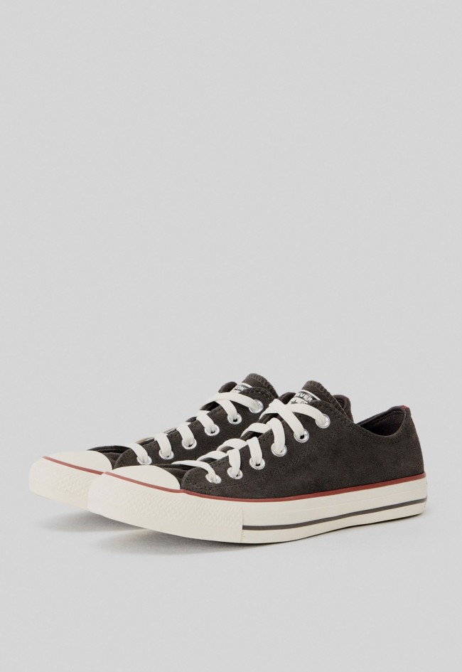 Converse Chuck Taylor All Star Contrast Suede A16611C – sneakers bajas de ante para mujer