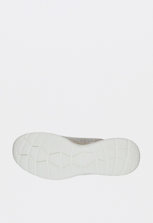 Skechers Bountiful Quick Path taupe – zapatillas deportivas de mujer con Memory Foam