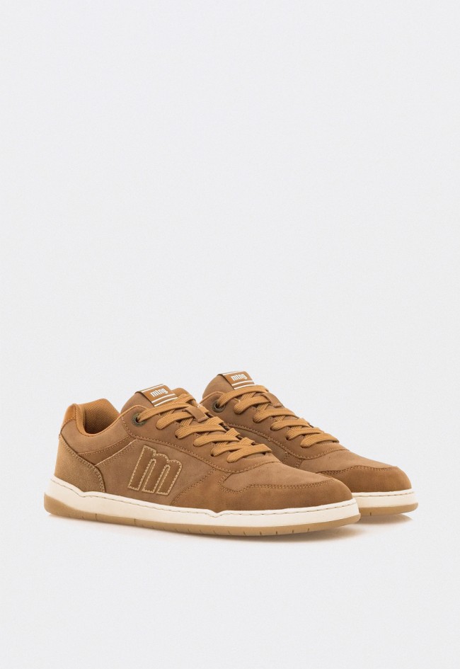 Zapatillas Mustang Free Miami hombre color cuero – estilo barefoot minimalista y vegano