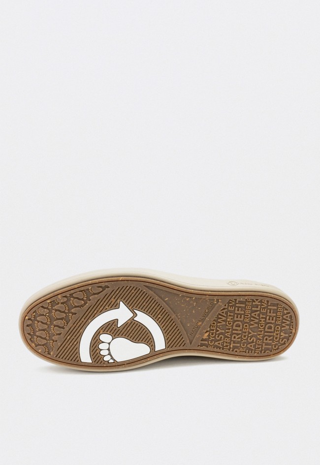 Zapatos náuticos hombre Natural World Astun serraje hidrofugado impermeables