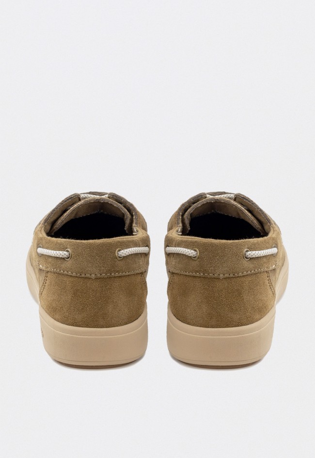 Zapatos náuticos hombre Natural World Astun serraje hidrofugado impermeables