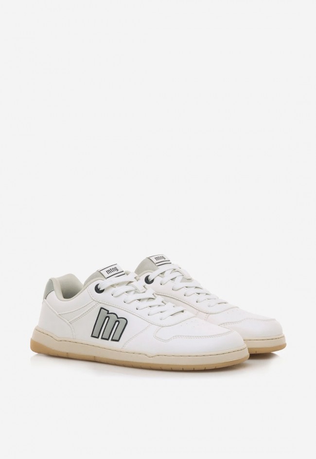 Zapatilla barefoot minimalista Mustang Free Miami blanca de hombre