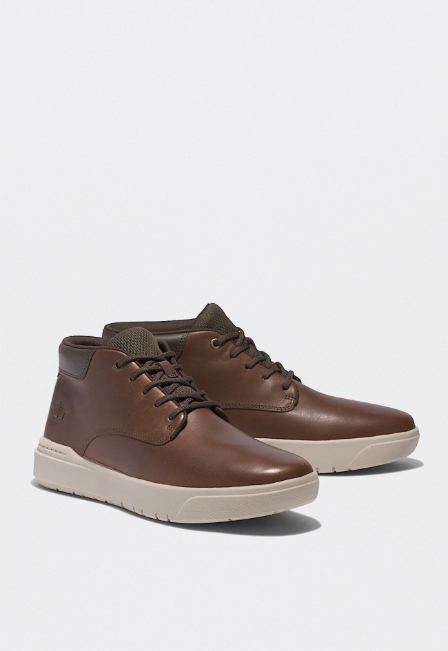 Botín de hombre Timberland Seneca Bay en piel premium con confort sostenible