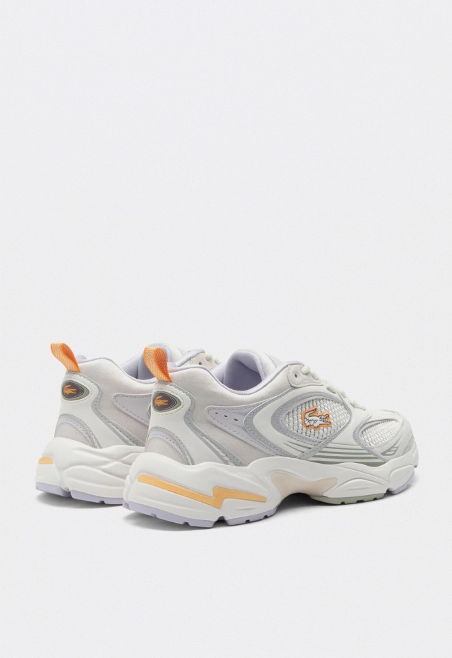 Zapatillas Lacoste Storm 96 2K mujer estilo retro running con diseño moderno