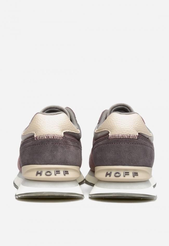 Zapatillas Hoff City Melbourne de mujer en piel y serraje con suela ilustrada