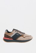 Zapatillas Pepe Jeans Buster Pro Main M PMS600009 de hombre en ante y textil color beige