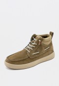 Botines de hombre Natural World Cerler camel en serraje hidrofugado