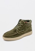 Botines hidrófugos de hombre Natural World Cerler en serraje kaki