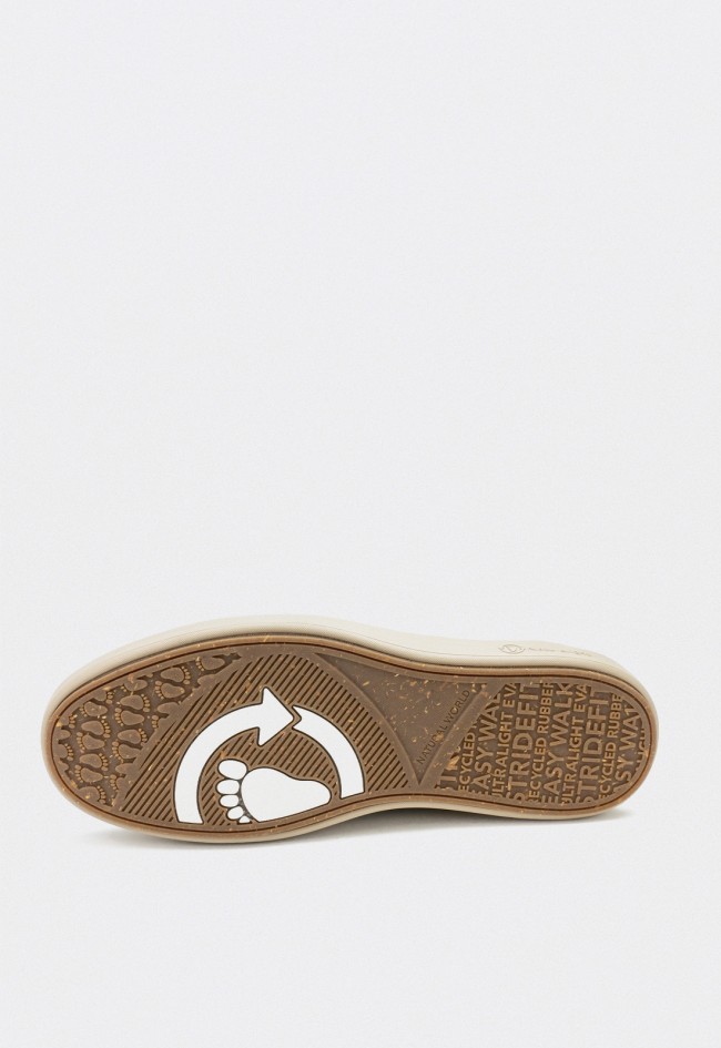 Botines hidrófugos de hombre Natural World Cerler en serraje kaki