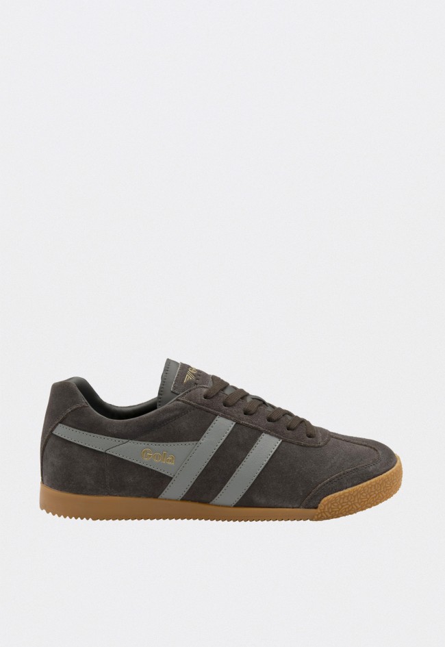Zapatillas Gola Classics Harrier Suede hombre navy mocha retro sport