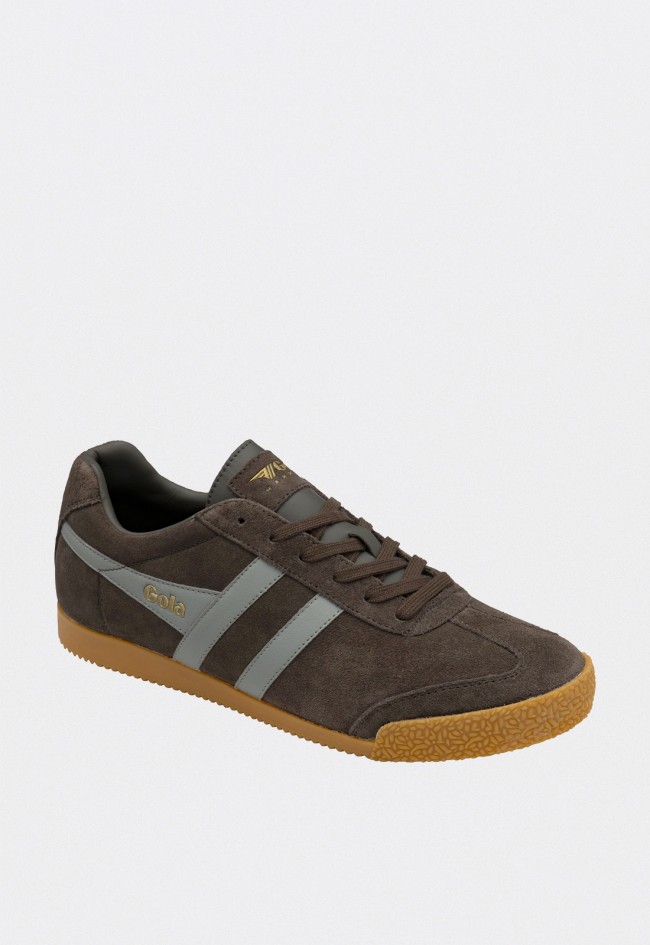 Zapatillas Gola Classics Harrier Suede hombre navy mocha retro sport