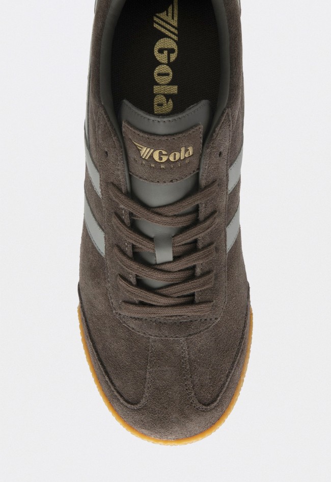 Zapatillas Gola Classics Harrier Suede hombre navy mocha retro sport
