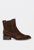 Botín campero de mujer TOP 3 ss814 en piel moka – Autenticidad con estilo boho chic