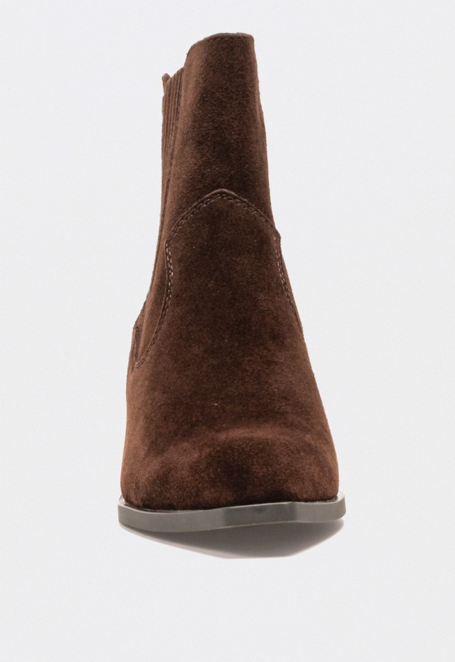 Botín campero de mujer TOP 3 ss814 en piel moka – Autenticidad con estilo boho chic