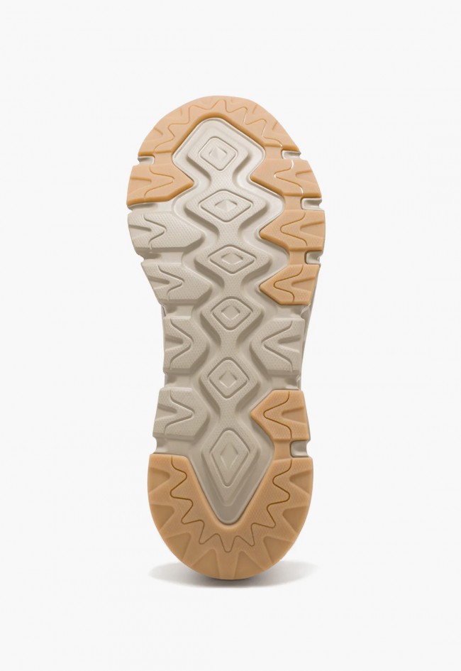 Zapatilla deportiva mujer D.Franklin Aero Sneakers Mesh Cream / Gold – Estilo sofisticado con amortiguación