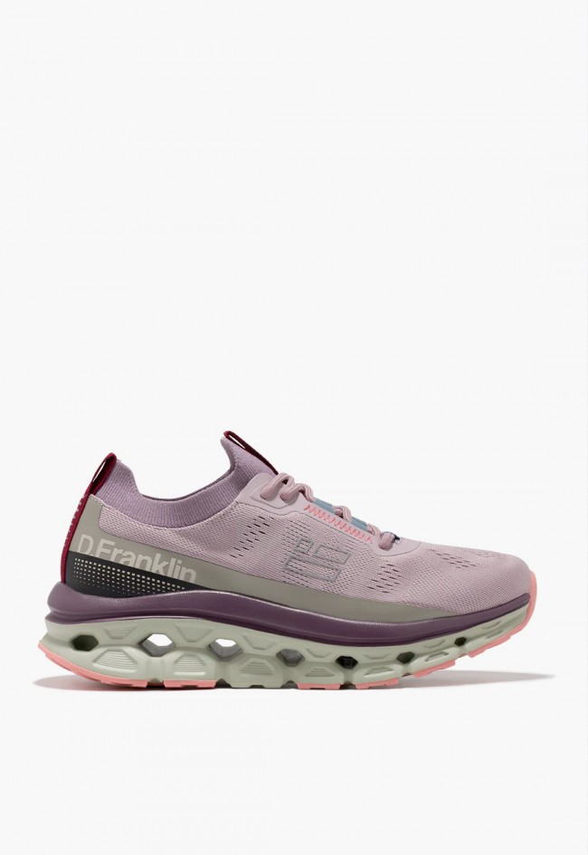Zapatillas D.Franklin Aero Sneakers Mesh Lilac mujer – estilo urbano ligero y fresco