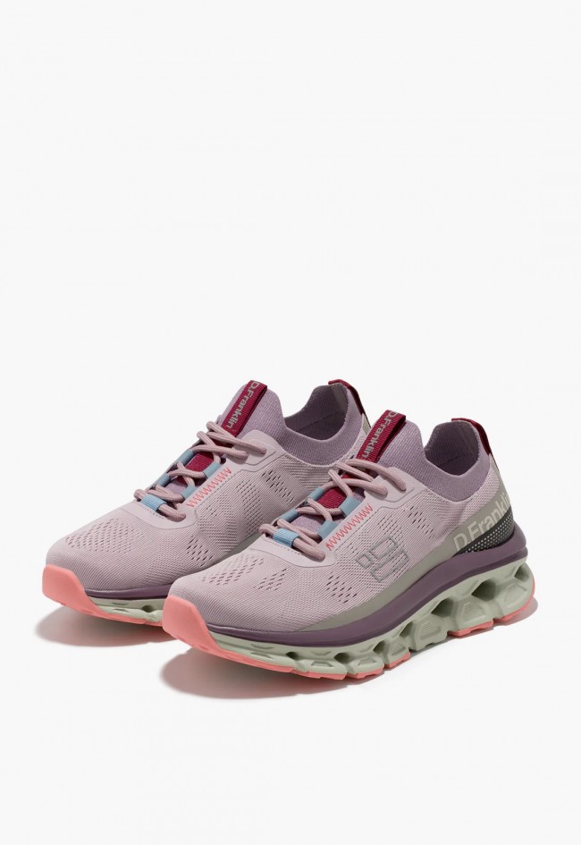 Zapatillas D.Franklin Aero Sneakers Mesh Lilac mujer – estilo urbano ligero y fresco