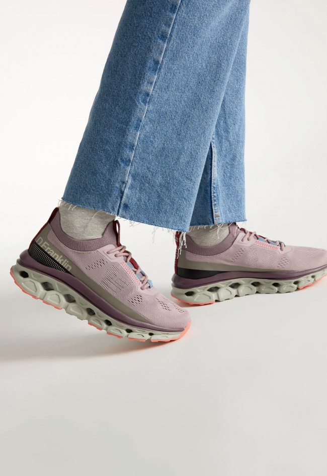 Zapatillas D.Franklin Aero Sneakers Mesh Lilac mujer – estilo urbano ligero y fresco