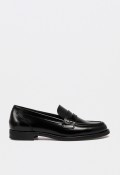 Mocasín de mujer VAS 1186 en piel negra – clásico y elegante
