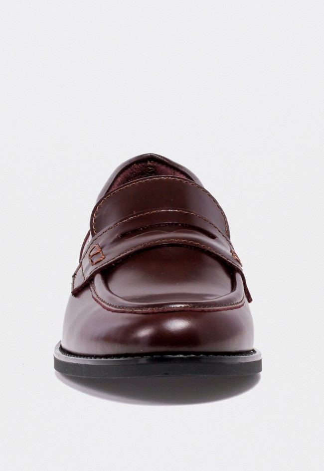 Mocasín de mujer VAS 1186 en piel burdeos – elegancia atemporal con estilo