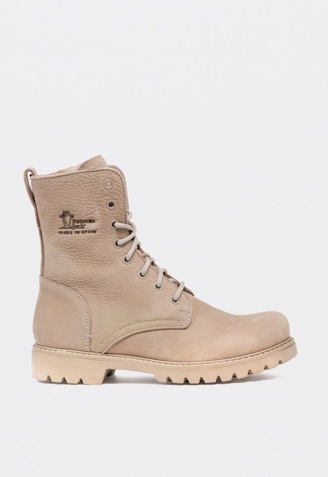 Bota Panama Jack Frisia B42 de mujer en nobuck waterproof con suela de caucho – Made in Spain