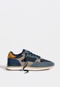 Zapatillas Hoff City Venice de hombre en piel y nylon con estilo retro y plantilla Memory Foam