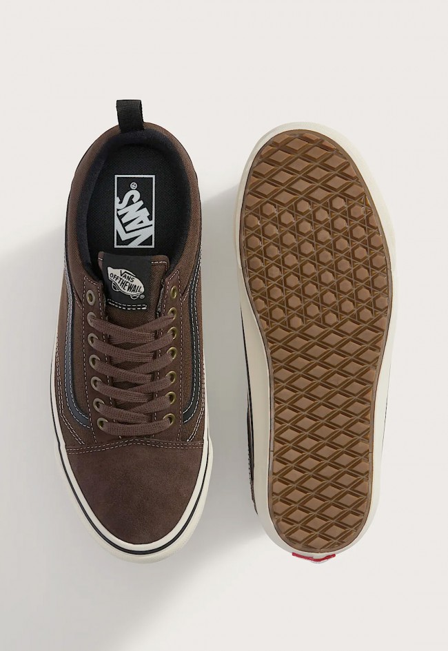 Deportivo Vans Old Skool Insulated hombre marrón con aislamiento Primaloft