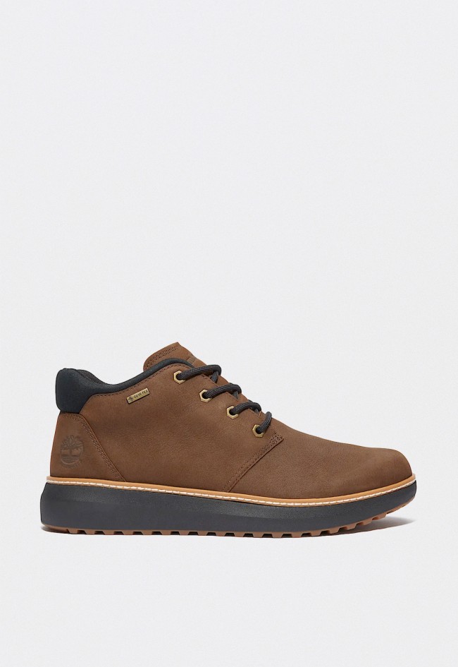 Timberland Hudson Road Chukka hombre marrón oscuro Gore-Tex impermeable