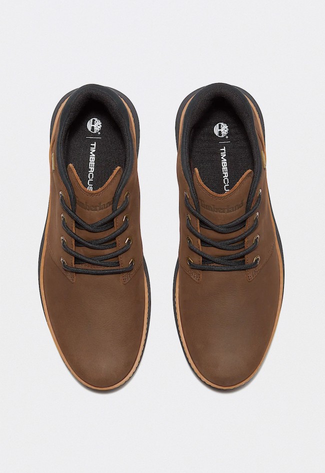 Timberland Hudson Road Chukka hombre marrón oscuro Gore-Tex impermeable