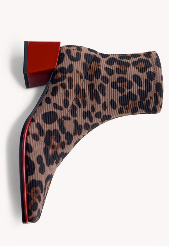 Botines Gioseppo Inger de estampado animal con tacón bloque y caña elástica