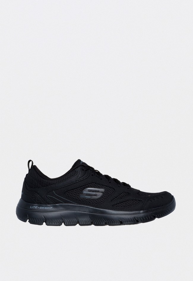 Zapatillas Skechers Summits South Rim negras con Memory Foam para hombre