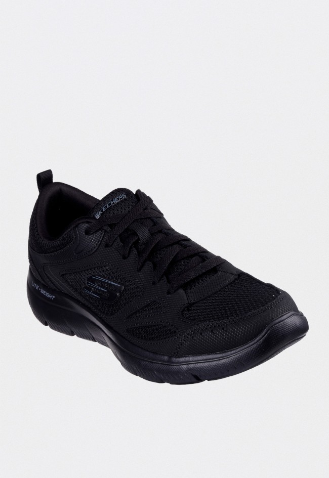 Zapatillas Skechers Summits South Rim negras con Memory Foam para hombre
