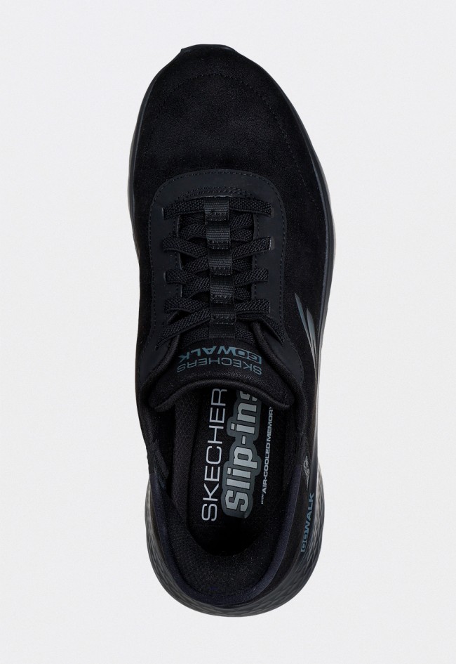Zapatillas Skechers GO WALK Flex Smooth Motion negras Slip-ins para hombre