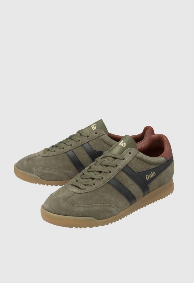 Zapatillas Gola Torpedo khaki de hombre — estilo retro con alma deportiva